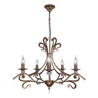 Люстра Петрасвет S3124-5, 5хЕ14 макс, 60Вт