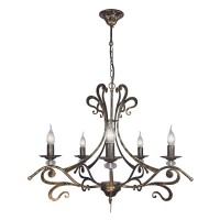 Люстра Петрасвет S3125-5, 5хЕ14 макс, 60Вт