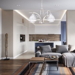 Люстра Петрасвет S3147-5, 5хЕ14 макс, 60Вт