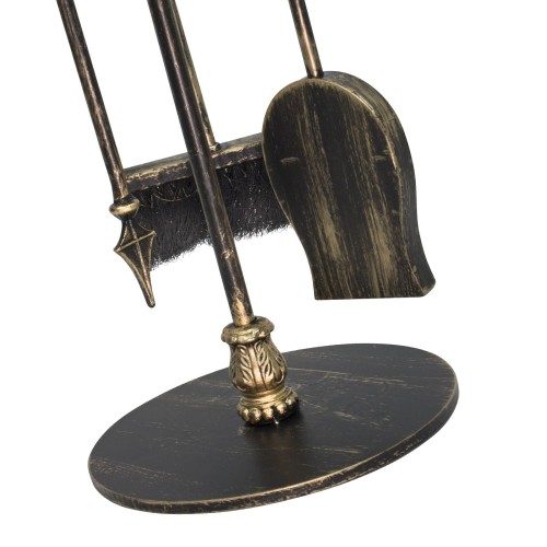 Каминный набор большой литой S4008